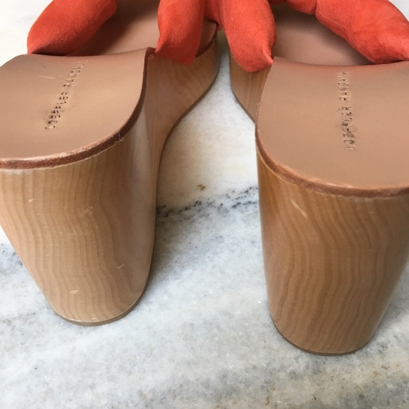 Loeffler Randall Taylor Wedge Mules - Picture 7 of 8